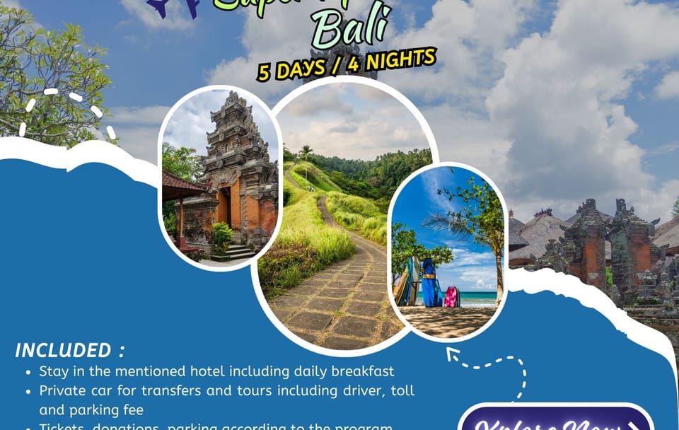 5-Day Cultural and Nature Tour of Ubud, Bali