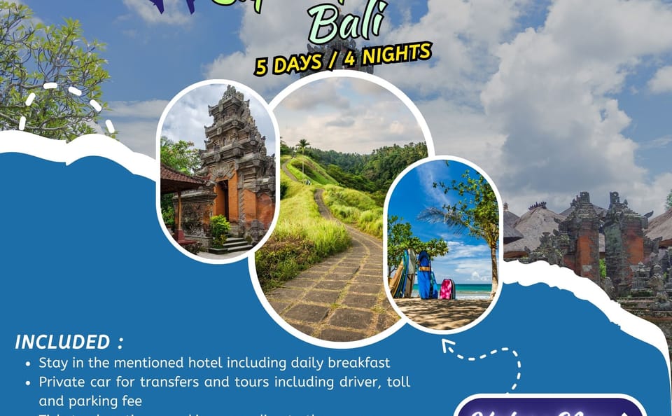 5-Day Cultural and Nature Tour of Ubud, Bali