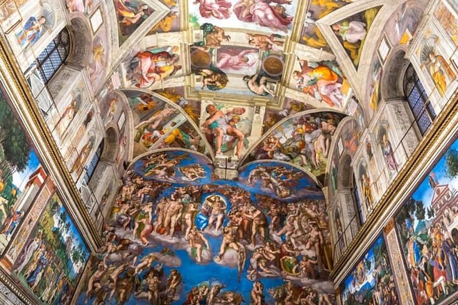 Colosseum,Vatican Museum & Sistine Chapel in One Day Guided Tour | Fast Track Entrance
