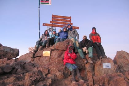 Mount Kenya trekking, Sirimon-Naromoru Route