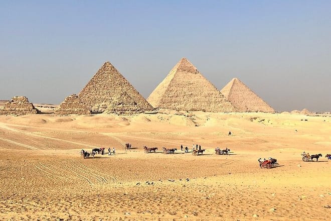 Pyramids of Giza And Egyptian Museum Day Tour By Plane From Sharm photo 3
