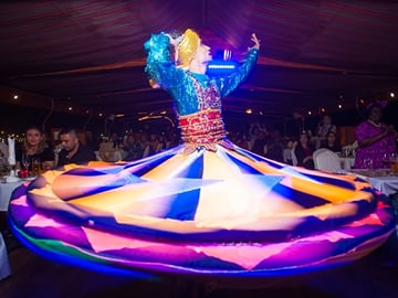 Dubai Marina Dhow Dinner Cruise with Private Transfers