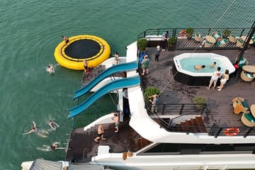 Luxury Full-Day Catamaran Cruise in Halong and Lan Ha Bay