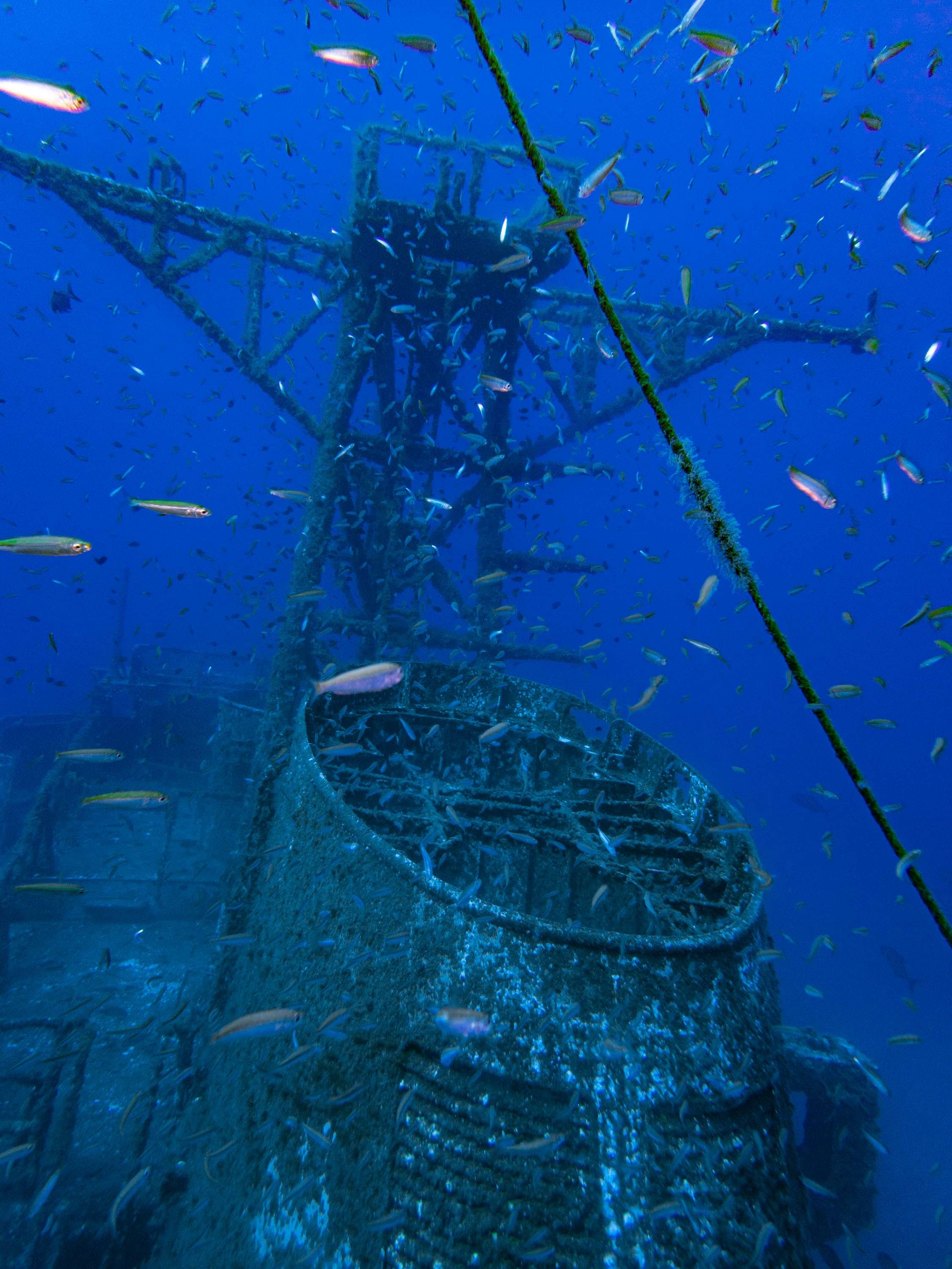 WRECK DIVING MADEIRA FUNCHAL