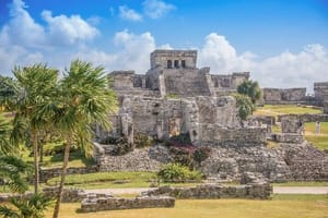 Tulum temples, Akumal turtle snorkeling, and dining Included