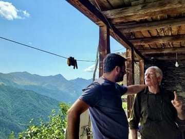 Our Guide and Dr. Irakli