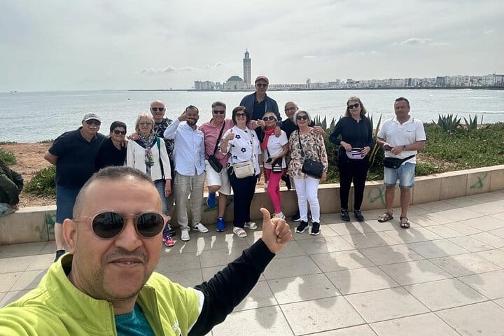 Private Casablanca Tour with Mosque Ticket and pickup from Cruise 6