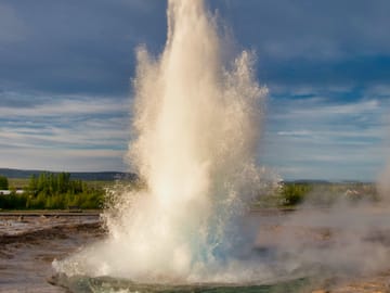 The Geysir Geothermal Area in Iceland is a unpredictable marvel of nature. Any moment it may present itself in it´s full glory!