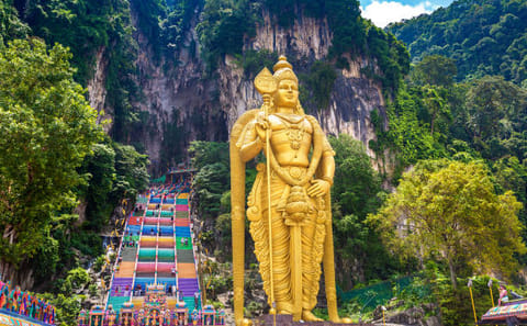 Private Car Tour of Batu Caves in Gombak, Malaysia