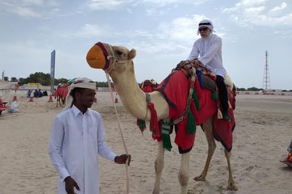 Qatar Gold Dune Safari, Dune Bashing,Camel Ride,Sand Boarding,Inland Sea Desert