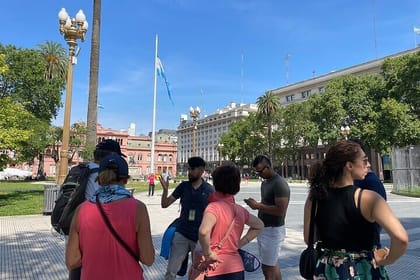 Buenos Aires Walking Tour and Palacio Barolo