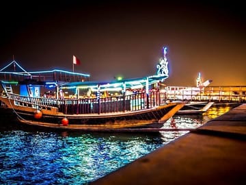 Doha City Tour and Dhow boat cruise By Falcon Tours Qatar
