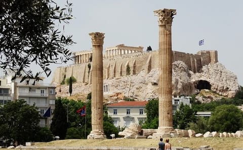 Athens-Panoramic tour and Plaka (small group)
