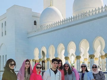 Abu Dhabi Grand Mosque and Louvre Museum Tour from Dubai