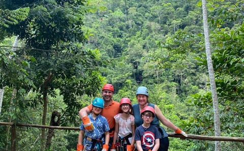 Ziplining Adventure Above the Rainforest in Belize