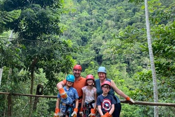 Ziplining Adventure Above the Rainforest in Belize