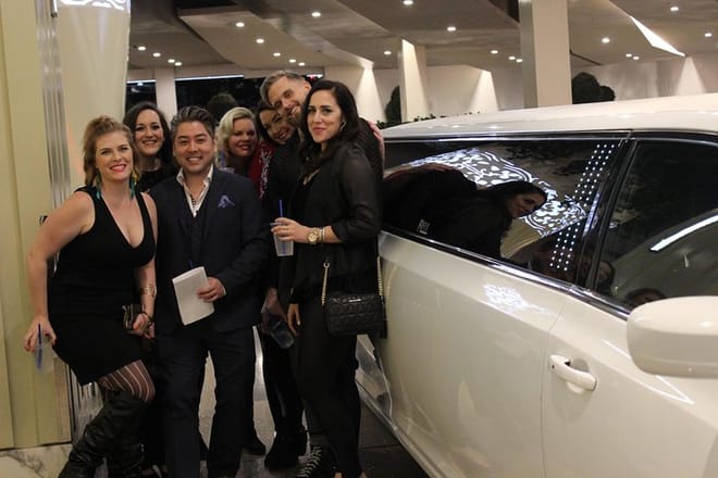 We have all sizes of limos and party buses