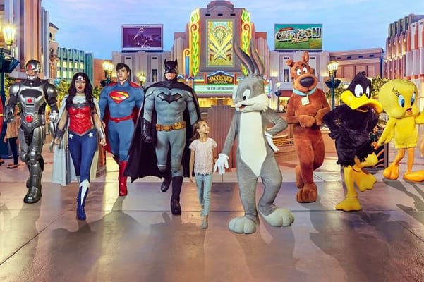 Abu Dhabi Warner Bros World Theme Park Admission Ticket 