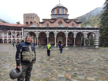 Motorcycle day tour to Rila monastery