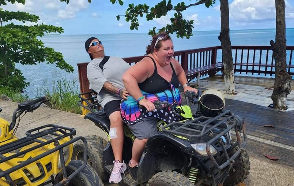 Roatan ATV & Horseback & Brandy’s Key beach break