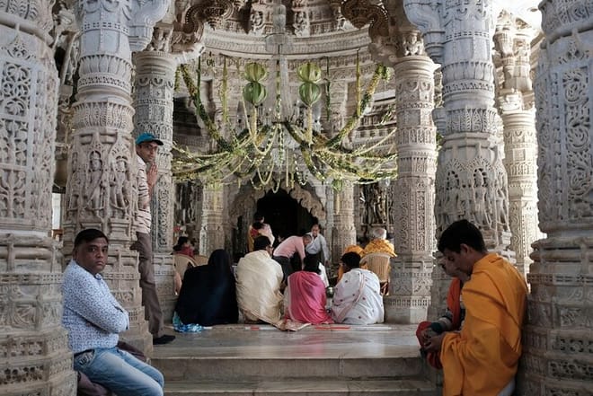 Inside Part of Ranakpur Temple