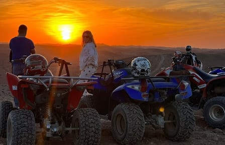 Agafay Desert Adventure: Quad Biking, Camel Ride, and Dinner