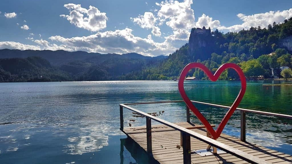 Lake Bled with the castle