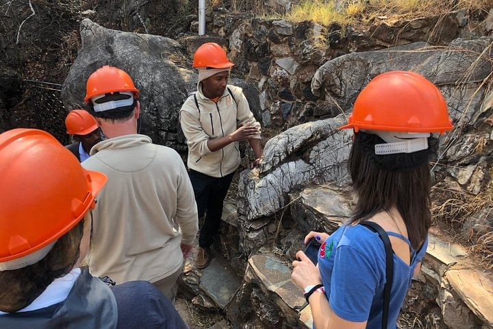 Exploring underground Sterkfontein Caves in Cradle of Humankind UNESCO site