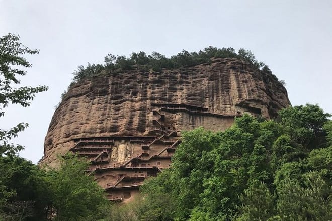 Private Day Trip to Maijishan Grottoes from Xi'an by Bullet Train 7