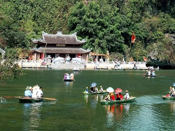 Trang An Emerald stream ,