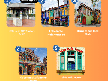 Walking Tour of Little India in Singapore