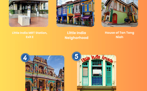 Walking Tour of Little India in Singapore