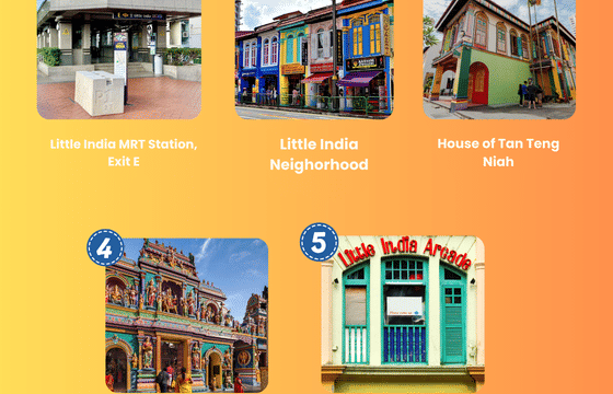 Walking Tour of Little India in Singapore