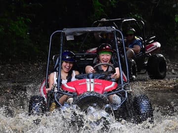Roatan Eco Dune Buggy Sloths Safari Beach Adventure