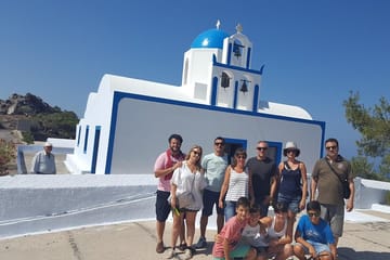 Private Custom Tour of Santorini's Akrotiri and Moni Profitou Iliou
