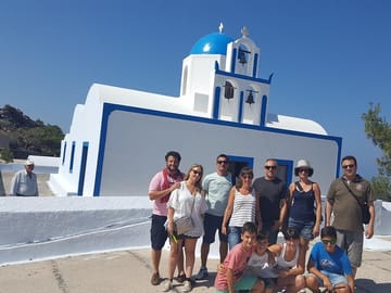 Private Custom Tour of Santorini's Akrotiri and Moni Profitou Iliou