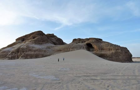 Overnight Camping and Canyon Exploration in Nuweiba, Egypt