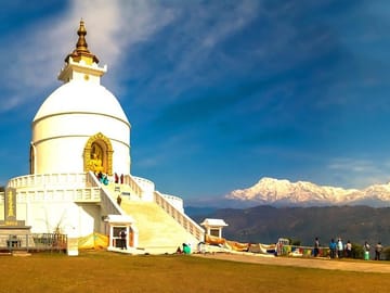 Half-Day Tour of Pokhara's Davis Falls and Peace Pagoda