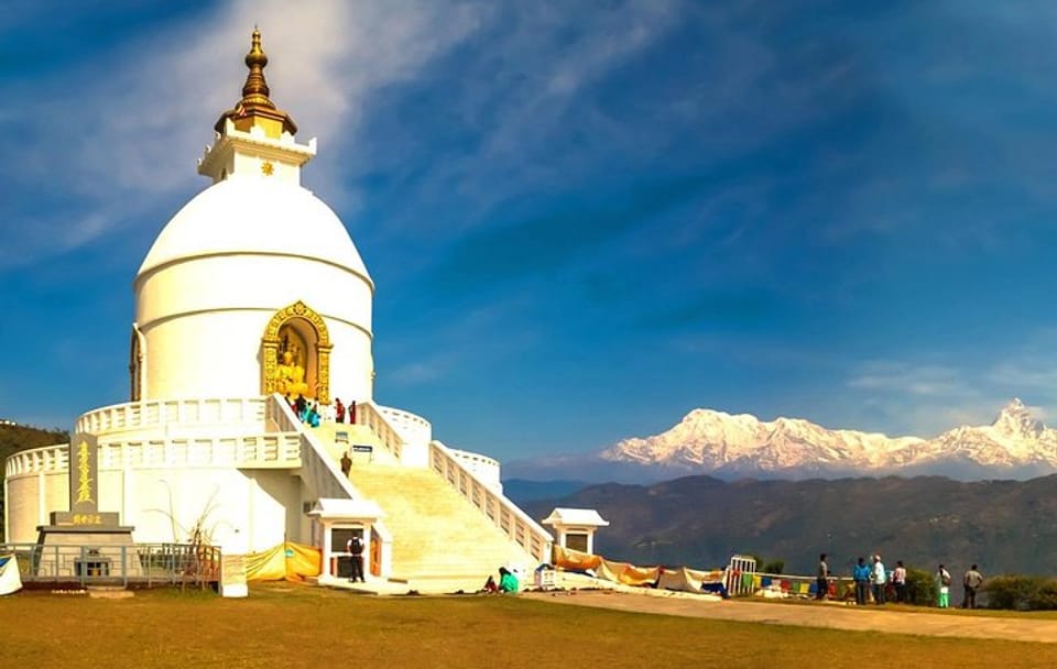 Half-Day Tour of Pokhara's Davis Falls and Peace Pagoda