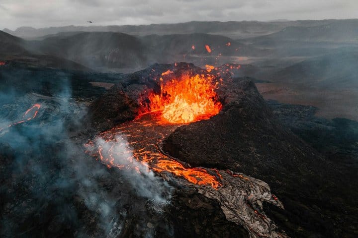 Private Inside the Volcano Experience with Sky Lagoon Retreat