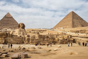 Pyramids of Giza and Cairo Semi-Private Minivan Tour