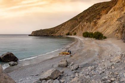 2-day sea kayaking in Samaria National Park, Crete