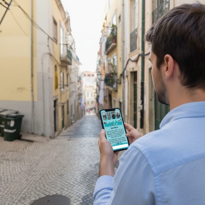 Secrets of Lisbon Self-Guided Exploration Game Tour 3