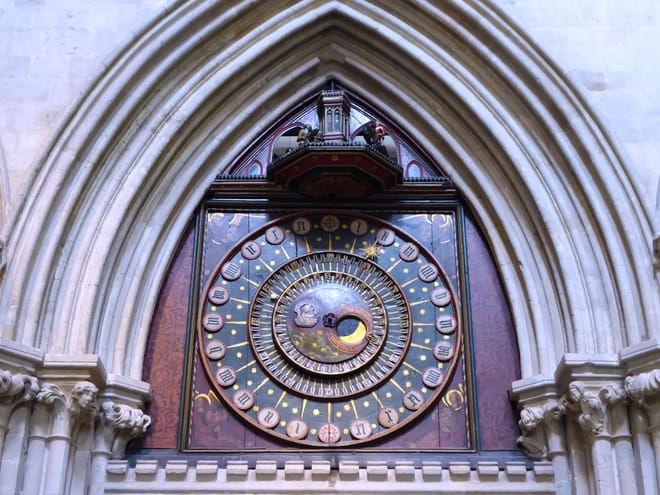 The world's second oldest working clock - Wells Cathedral