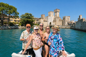 Private Boat Tour to Sirmione with Food Tasting