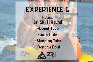 Adrenaline filled tube rides in Bentota