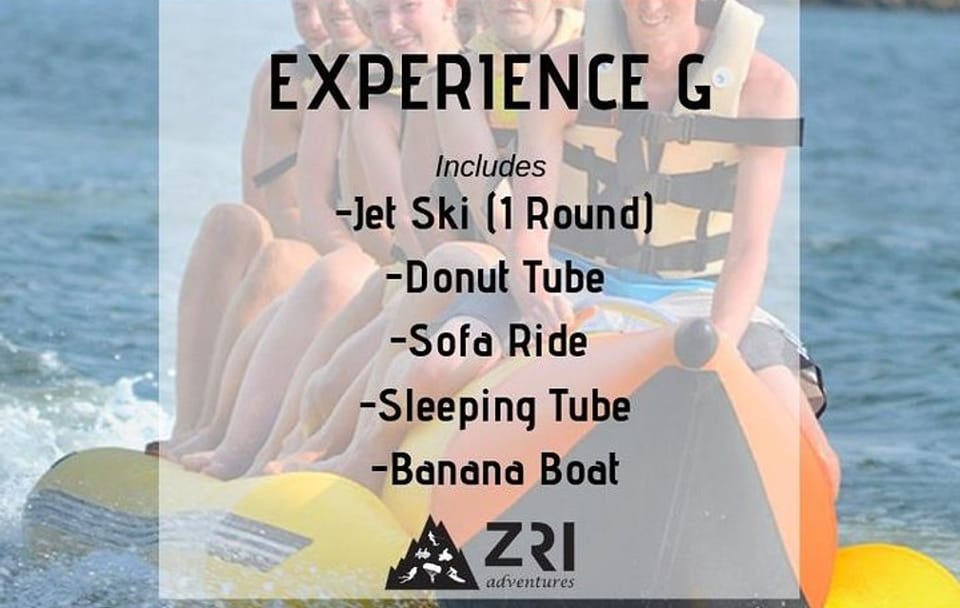 Adrenaline filled tube rides in Bentota