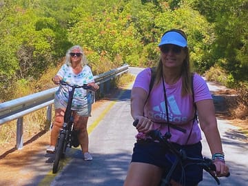 For the majority of the tour route, you'll be surrounded by scenery and nature.