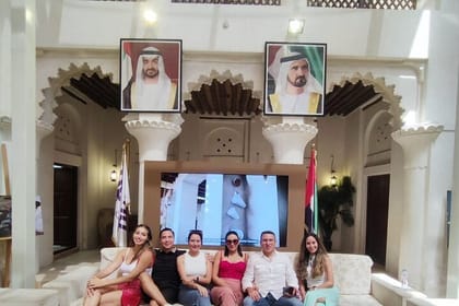 Dubai Tour Souk Old Town Museum Blue Mosque Palm Island Marina