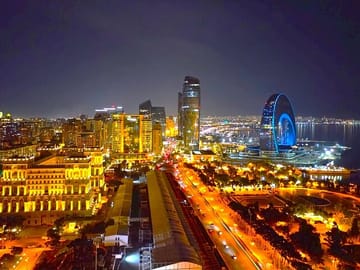 Panoramic Baku tour-Highland park-Baku city- VLA Travel